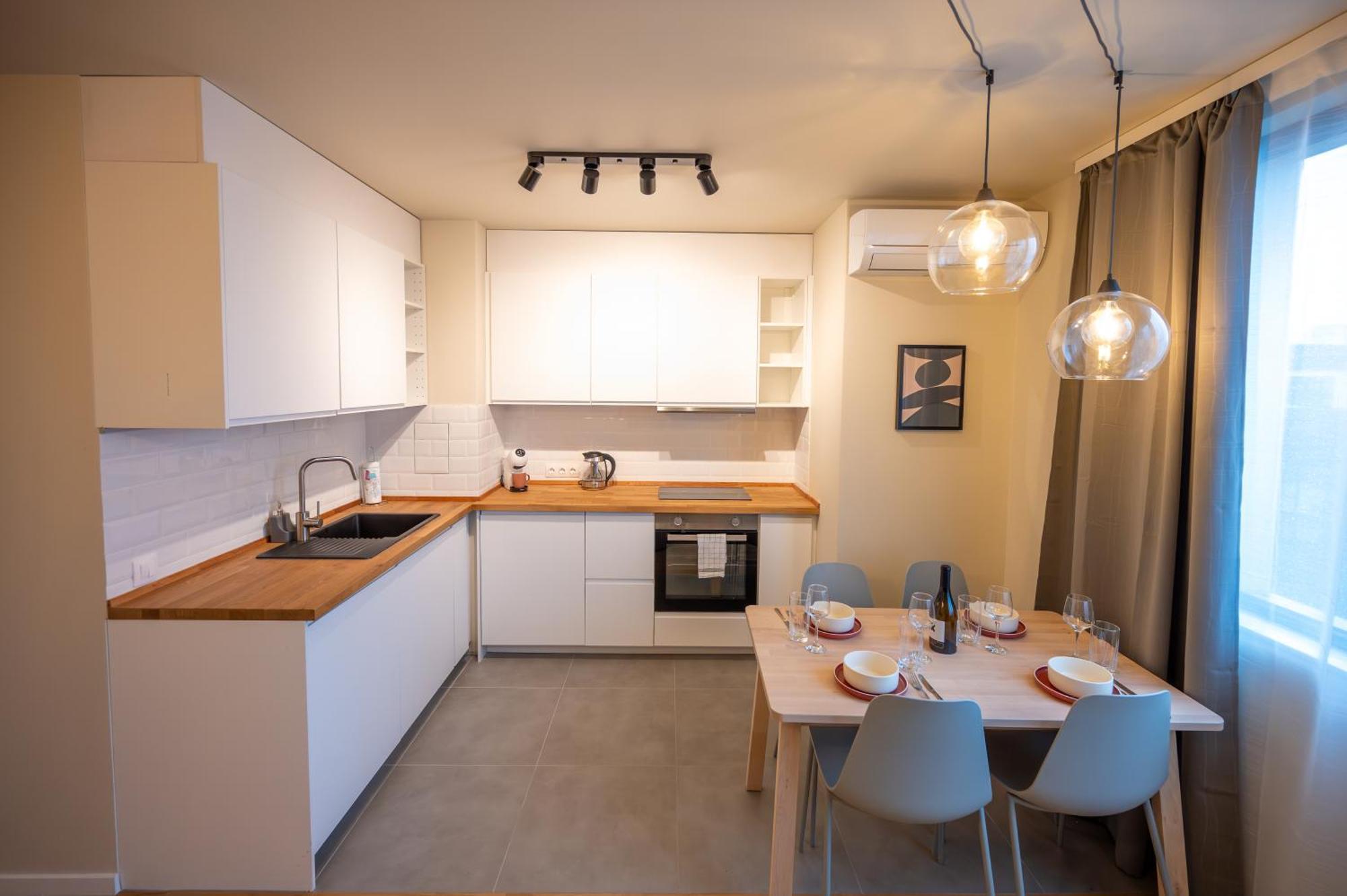 Design 1Bdr Apartment Near City Center Sofia Bagian luar foto
